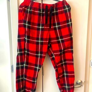 Pajama Pants Plaid Medium